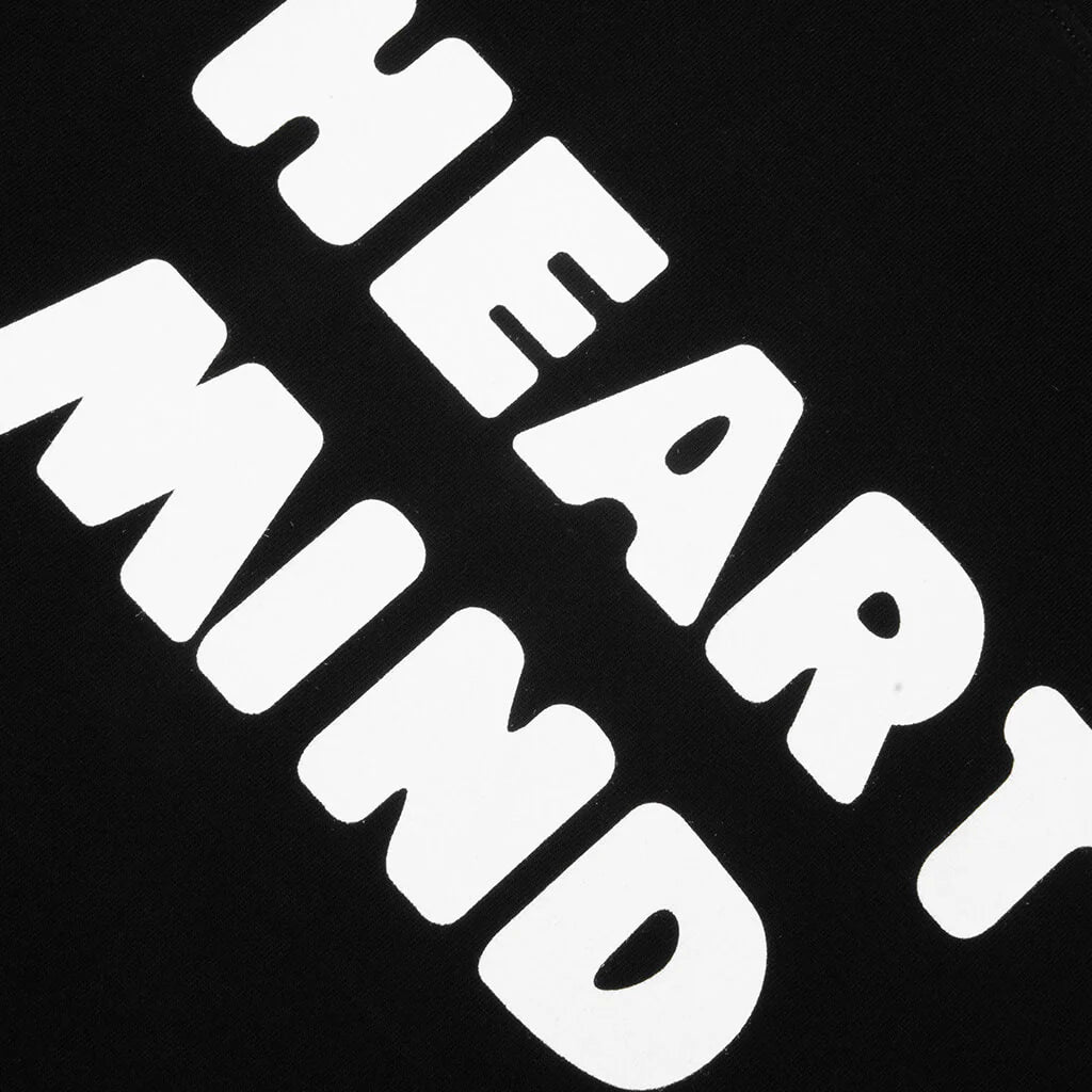 Heart Mind S S Tee Black