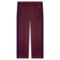 Track Pant Poly Smooth Wine