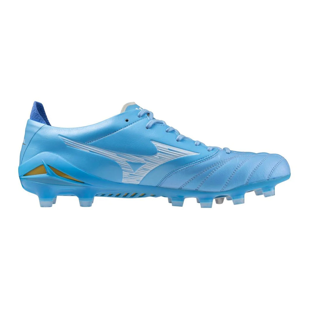 Mizuno Morelia Neo IV Elite FG Firm Ground Soccer Cleats Sky Blue