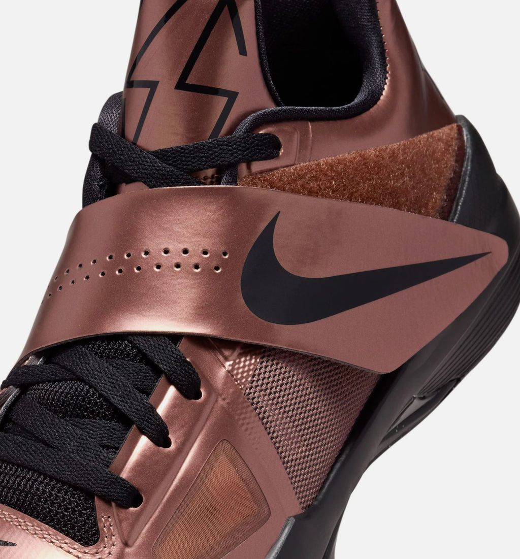 Zoom KD 4 Christmas Mens Lifestyle Shoe Metallic Copper Black