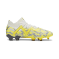 PUMA Future Ultimate FG AG Firm Ground Soccer Cleats Gray Asphalt Yellow