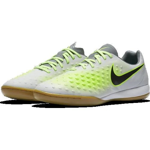 Nike Magista Onda II IC Indoor Soccer Shoes Pure Platinum Ghost Green Clear Jade