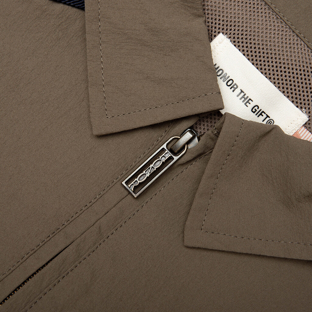 Growth Track Jacket Pebble