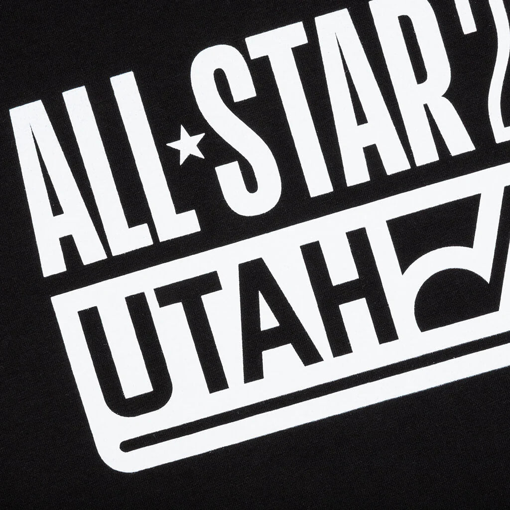 NBA All Star 23 L S Tee Black