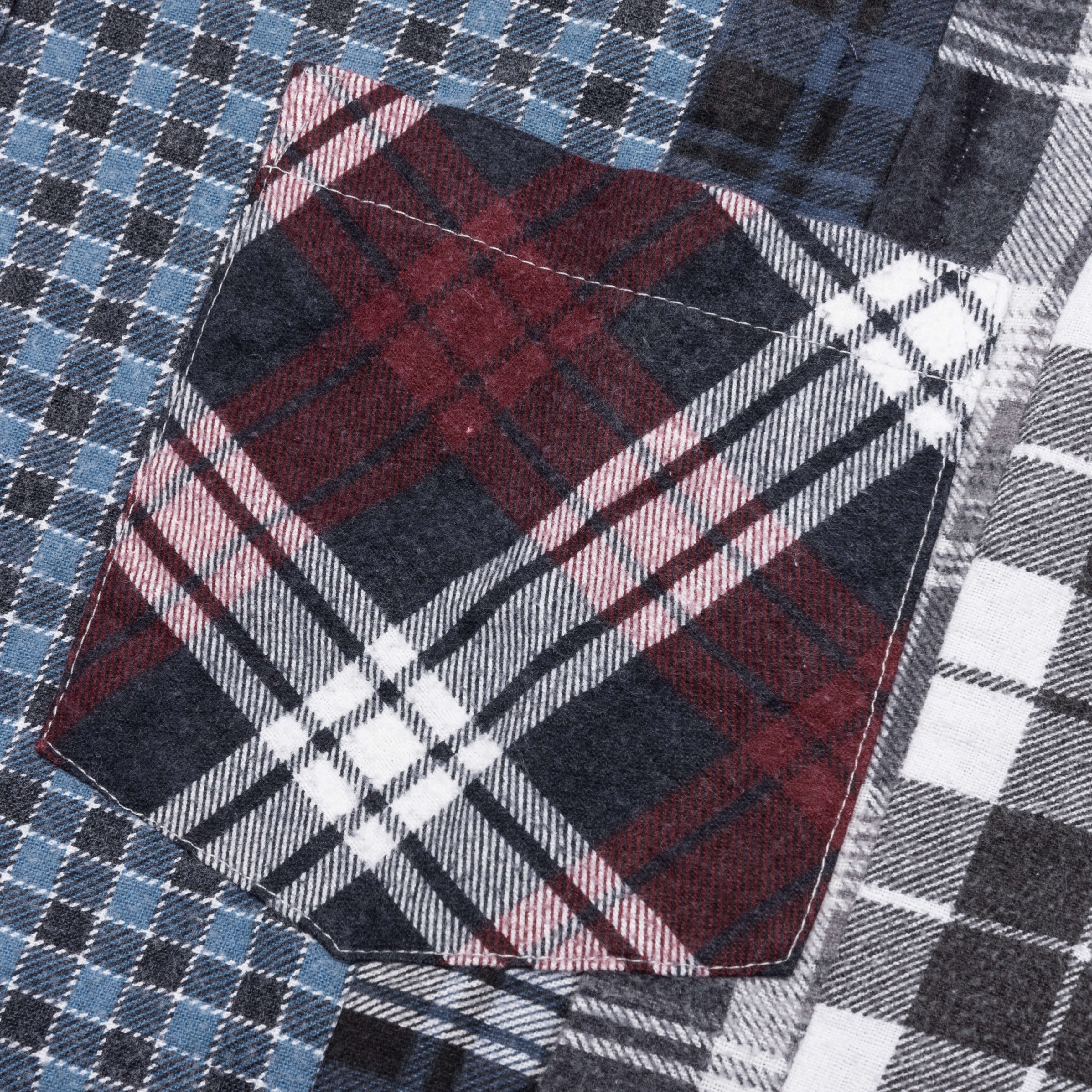 7 Cuts Flannel Shirt Assorted