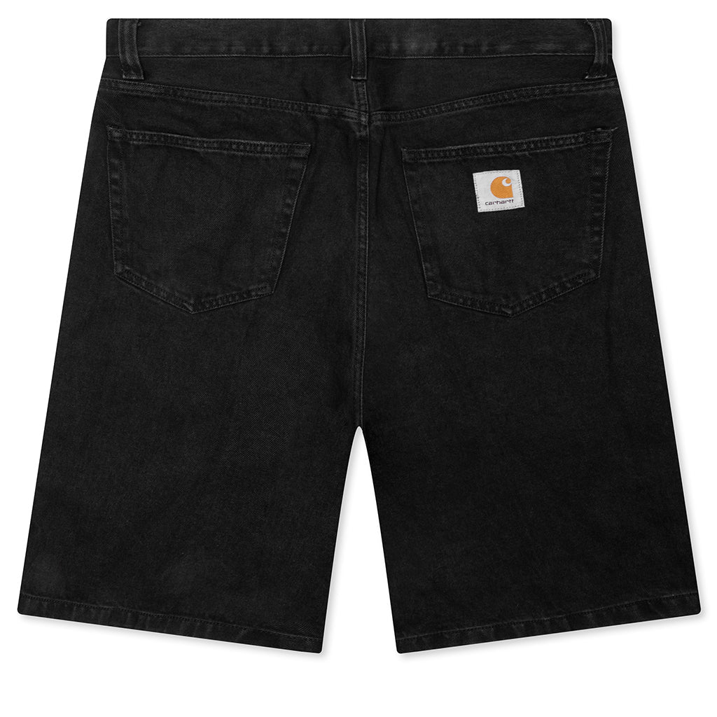 Landon Short Black Stone Washed