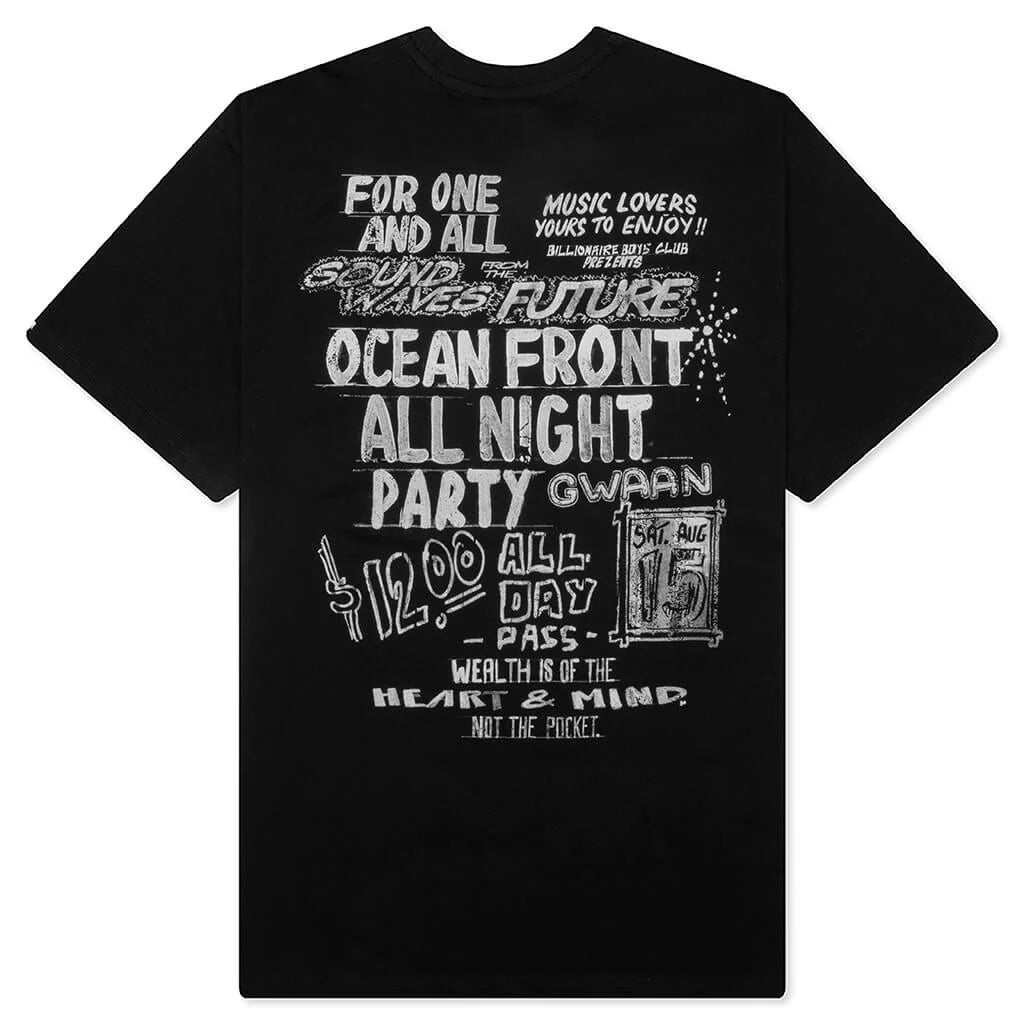 Partay Oversized Tee Black