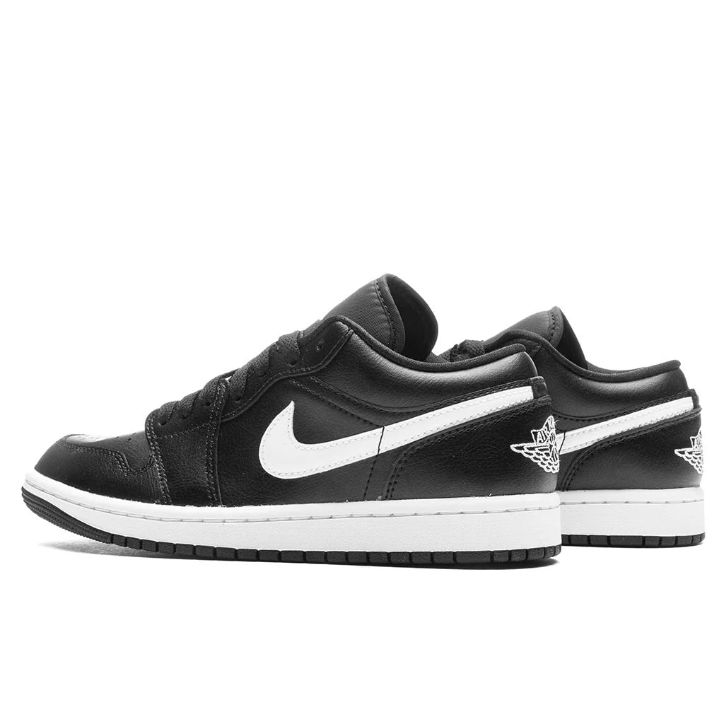 Womens Air Jordan 1 Low Black White Black