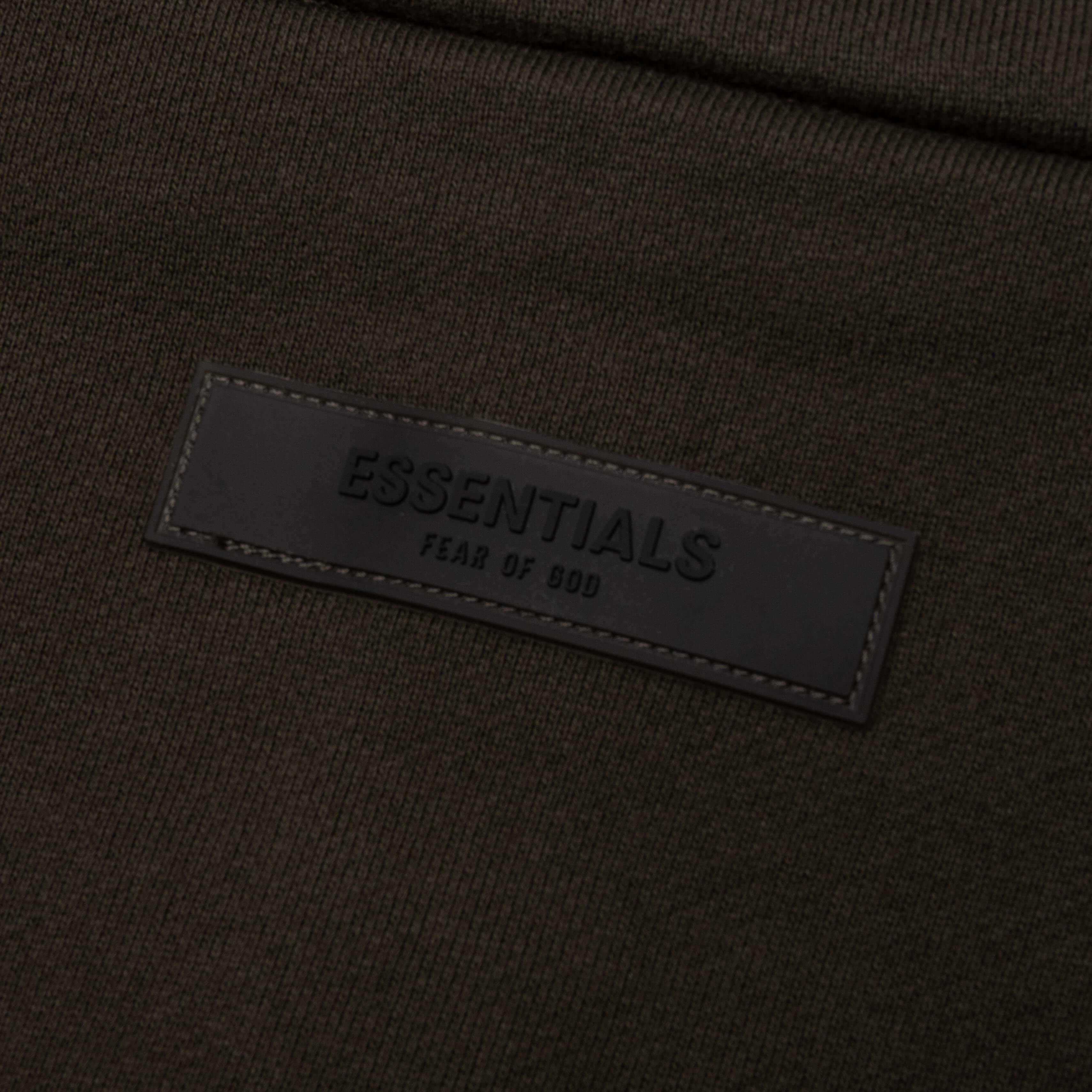 3 4 Half Zip Off Black