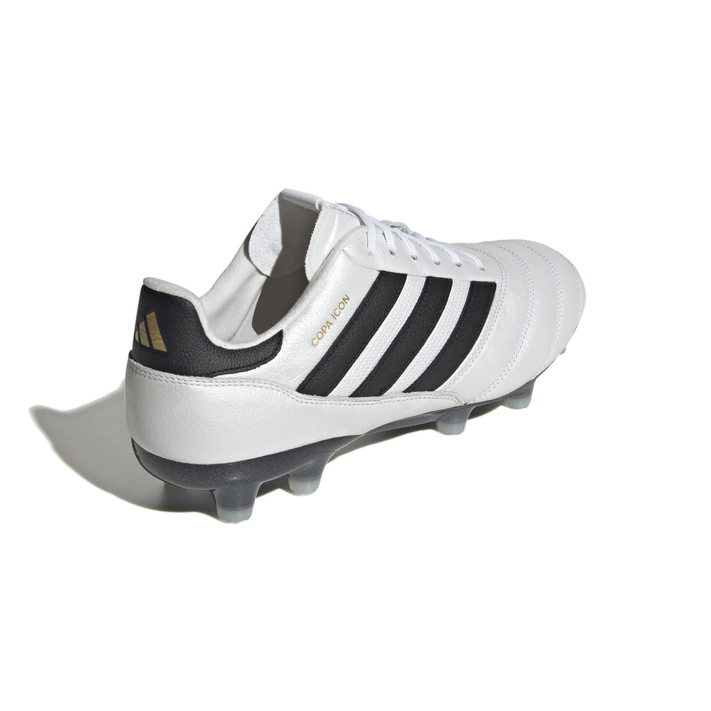 adidas Copa Icon FG Firm Ground Soccer Cleats White Black Gold Metallic