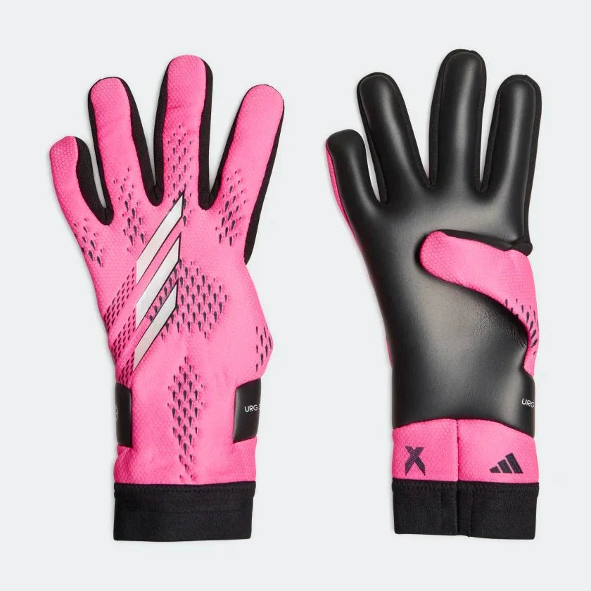 adidas X Speed Portal League goalkeeper Gloves Pink Black