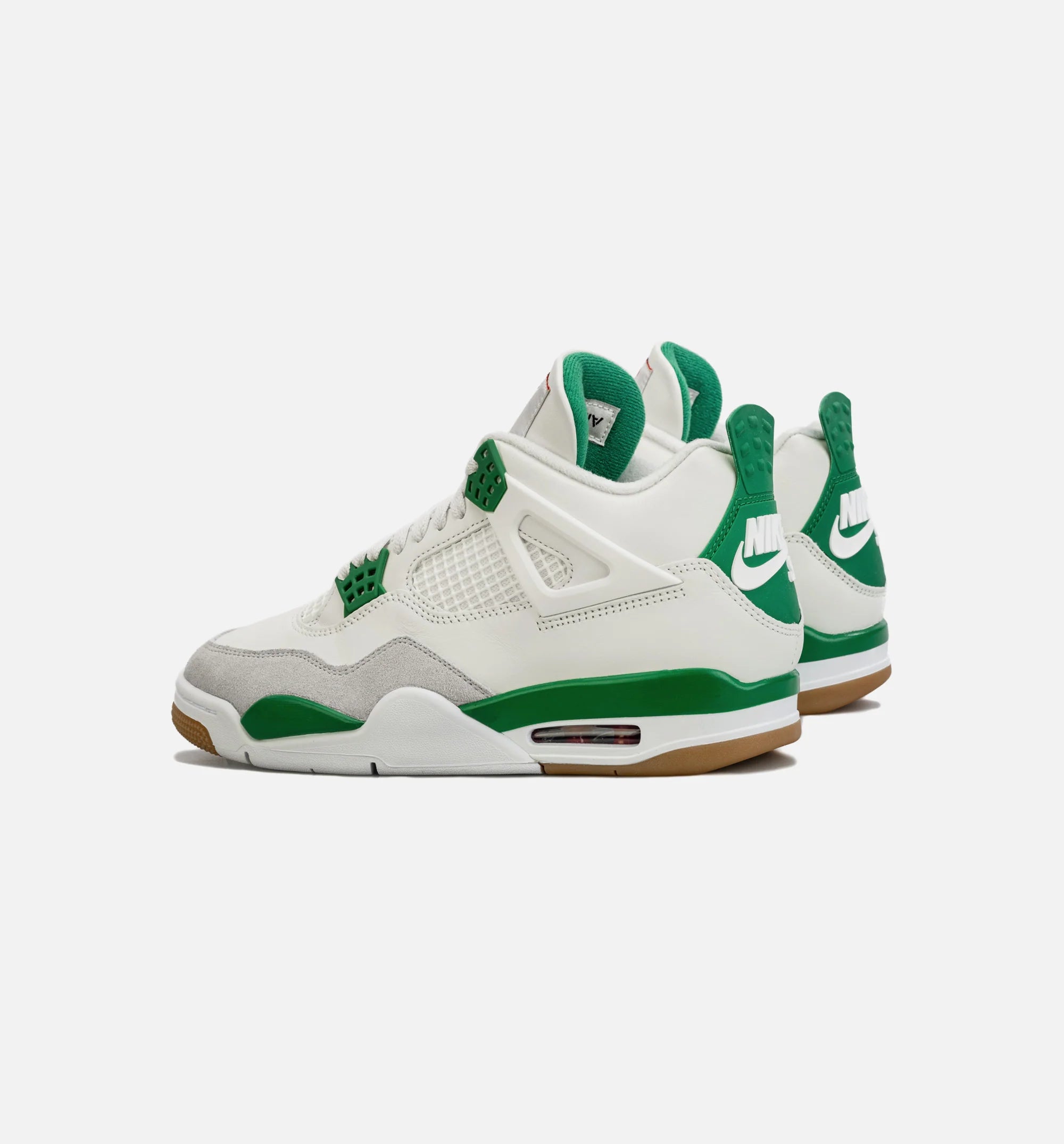 Nike SB x Air Jordan 4 Retro Pine Green Mens Lifestyle Shoe Green White Limit One Per Customer