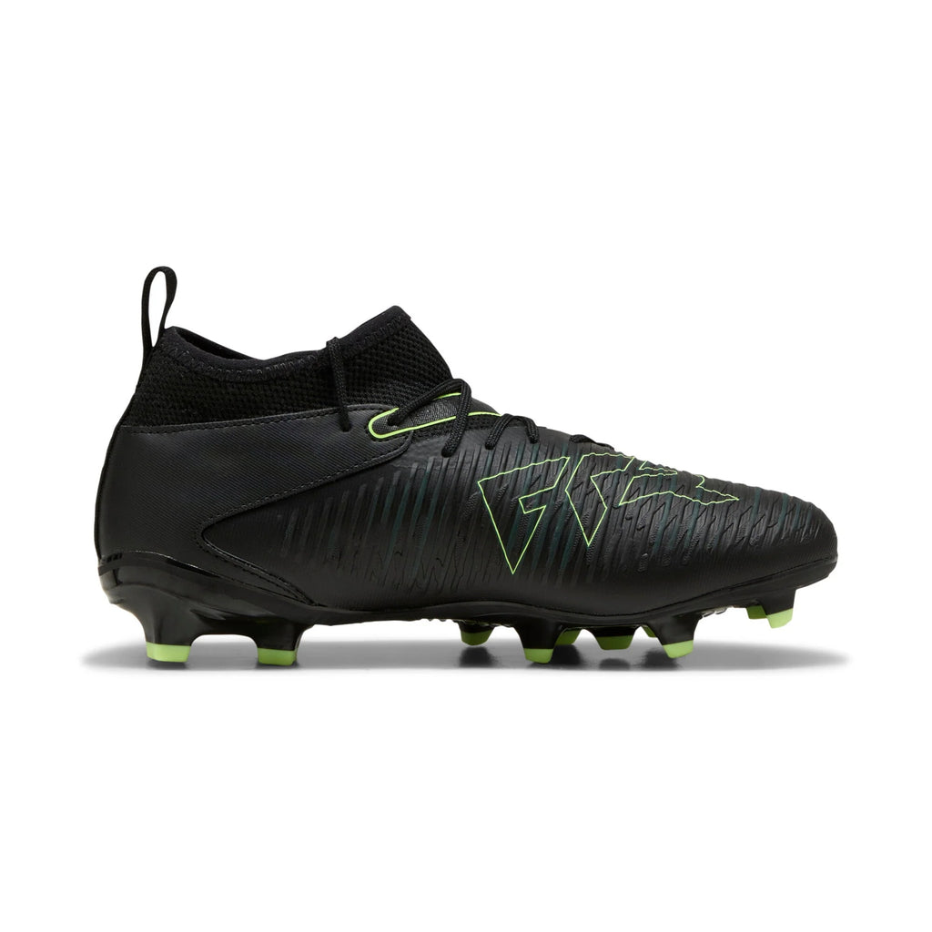 PUMA Future 8 Match FG AG Firm Multi Ground Kids Soccer Cleats Black
