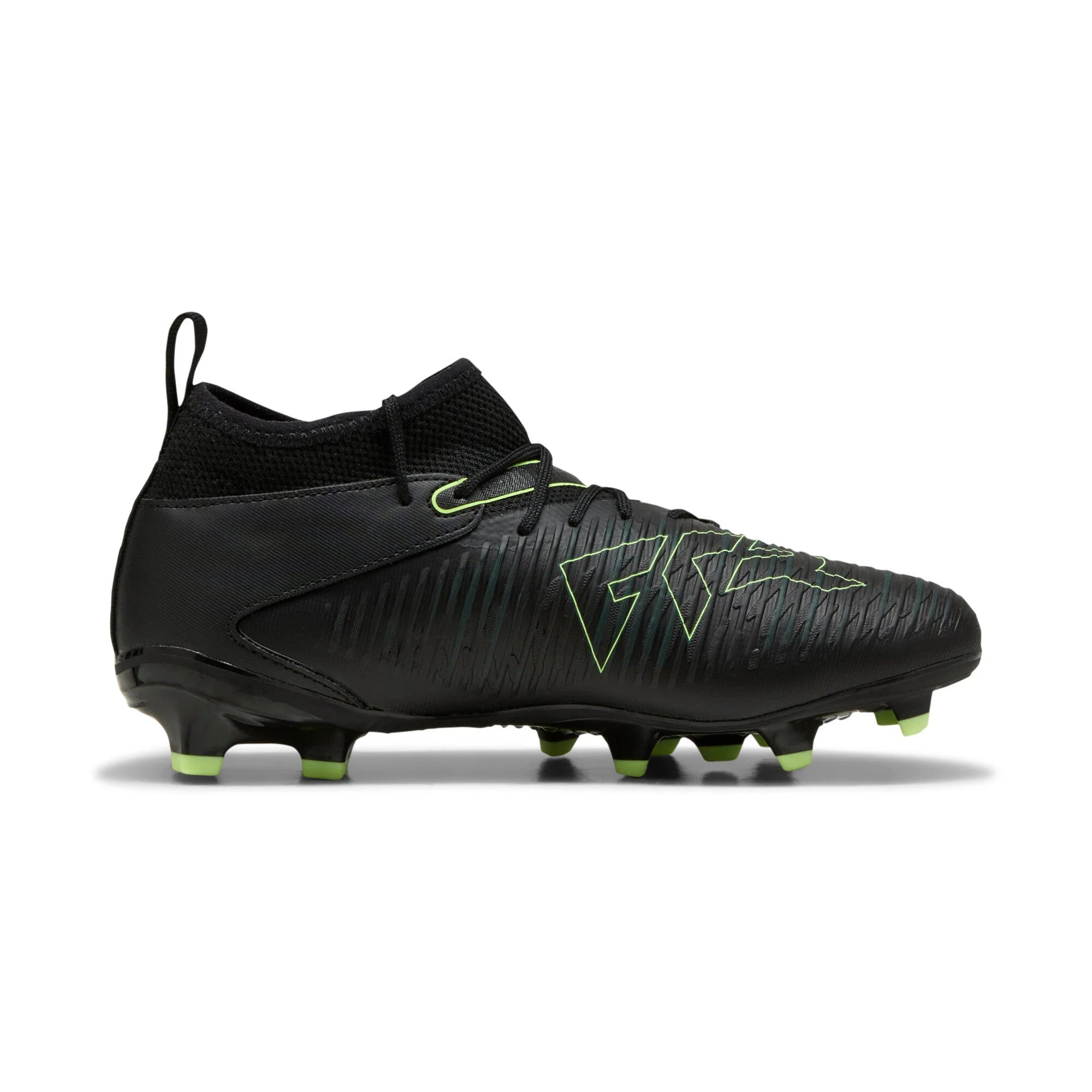 PUMA Future 8 Match FG AG Firm Multi Ground Kids Soccer Cleats Black