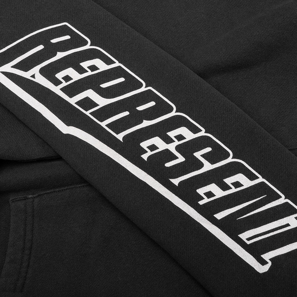 PUMA x Represent Oversized Hoodie Puma Black