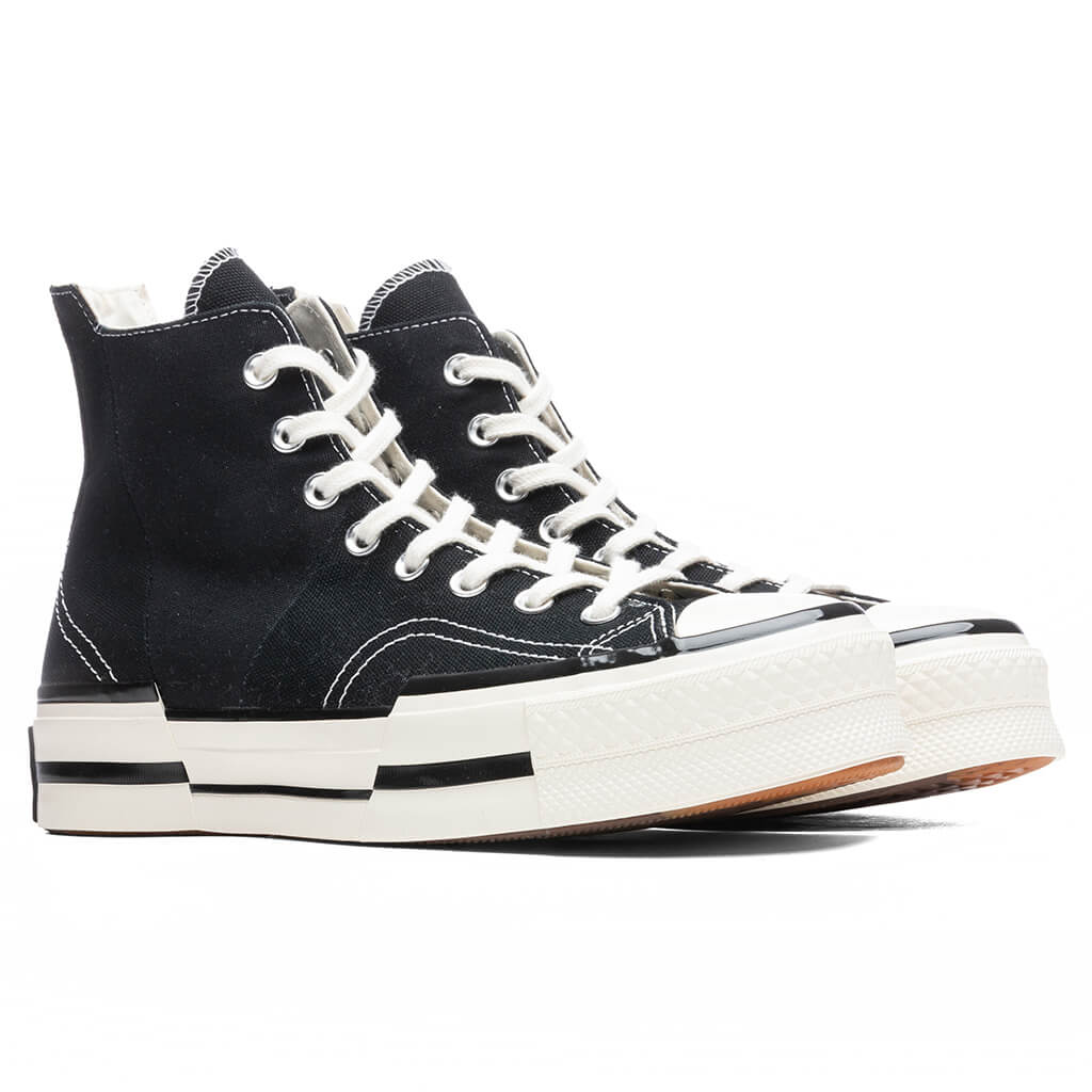 Chuck 70 Hi Plus Black Egret Black