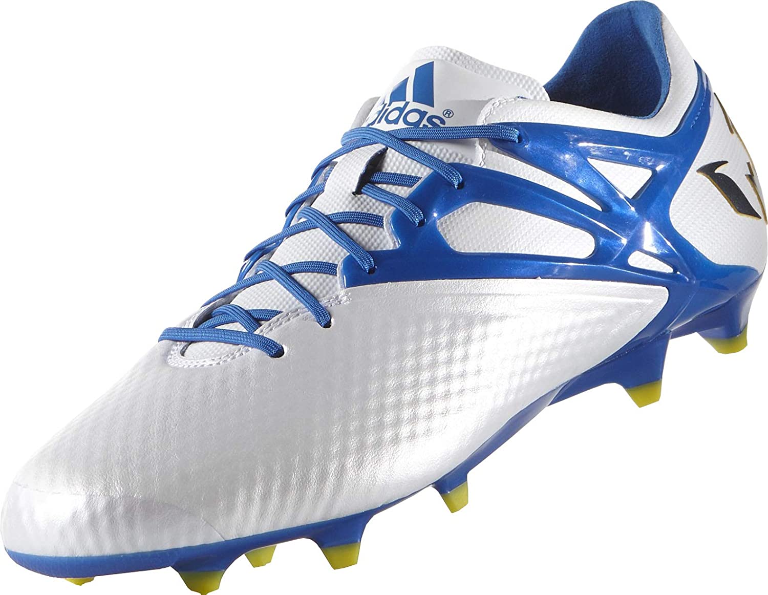 adidas Messi 151 FG AG Multi Ground Soccer Cleats White Blue Black