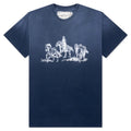 Goodbye Goodbye Tee Navy Blue