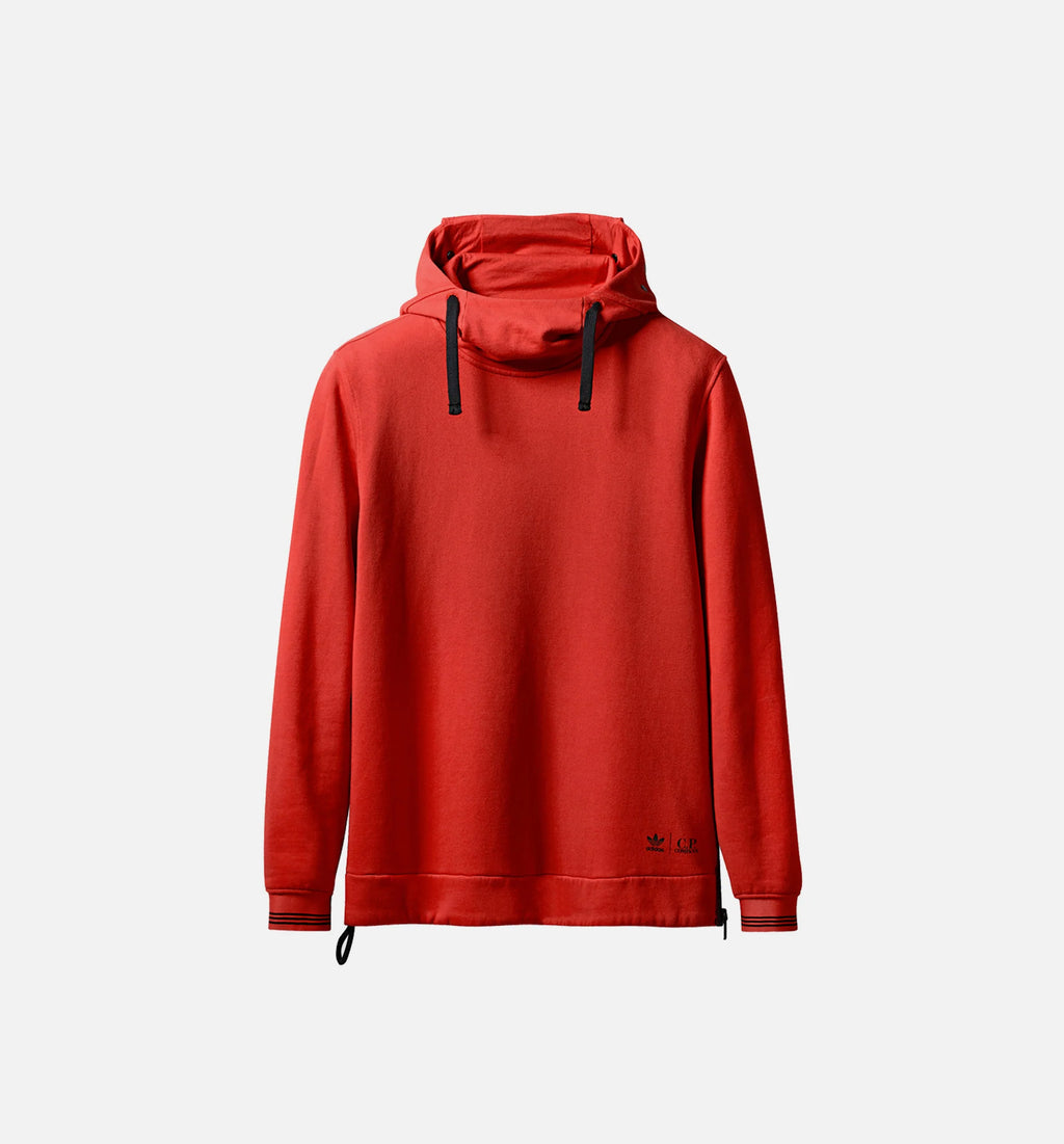 CP Company Mens Hoodie Corang Red