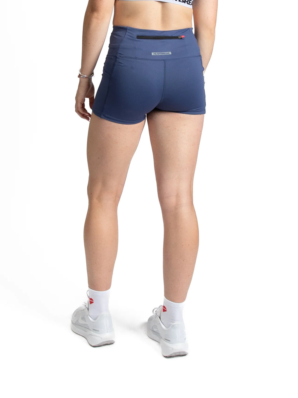Heartbreak Womens Triple Pocket 2 Running Shorts