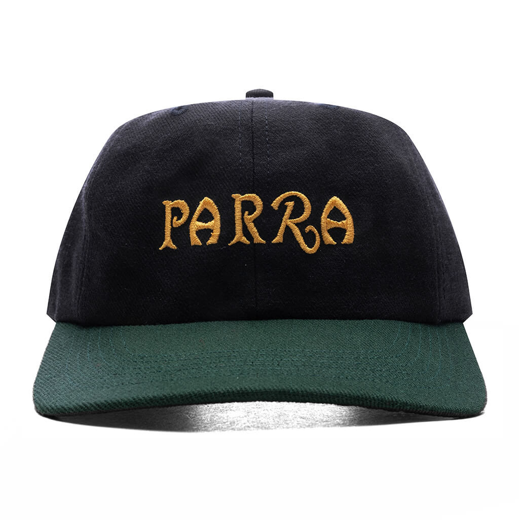 Wordle Logo 6 Panel Hat Dark Navy