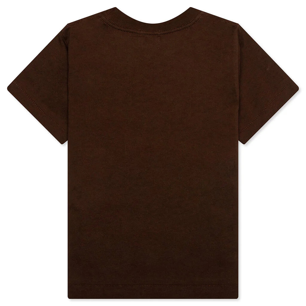 Kids Milo Dinosaurs Reflector Print Tee Brown