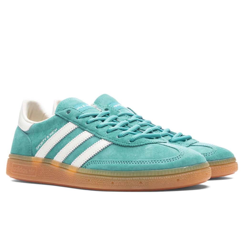 Adidas x Sporty Rich Handball Spezial Pantone Core White Gum