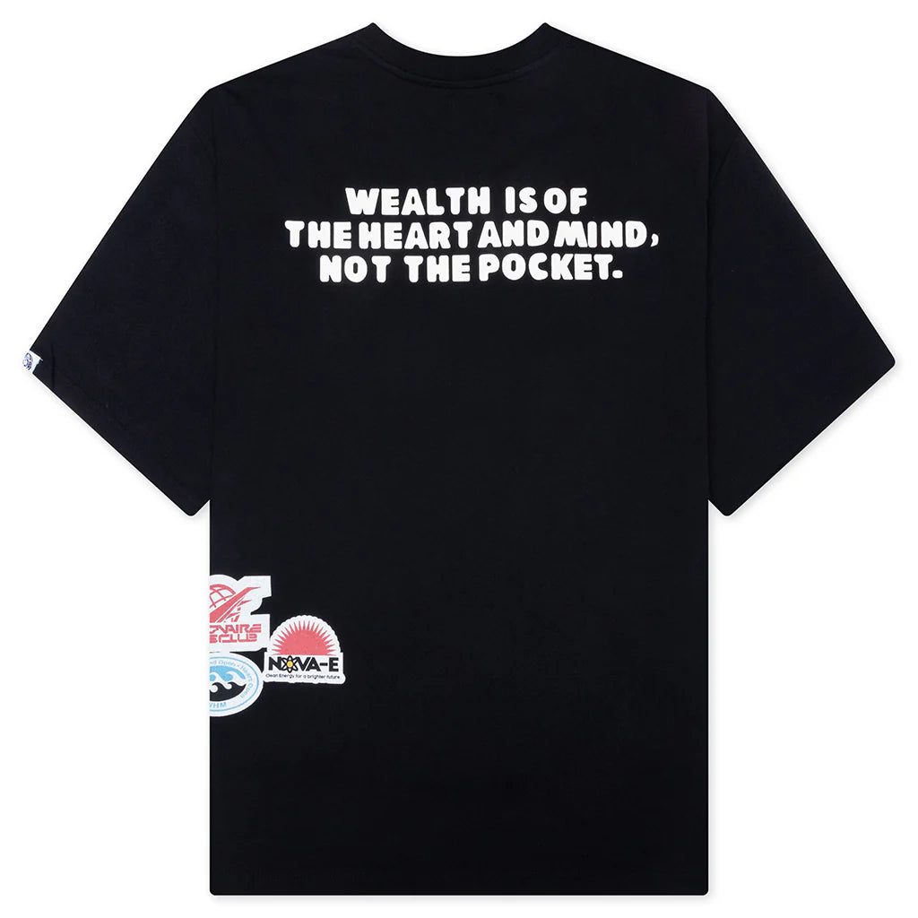 Hook S S Tee Black
