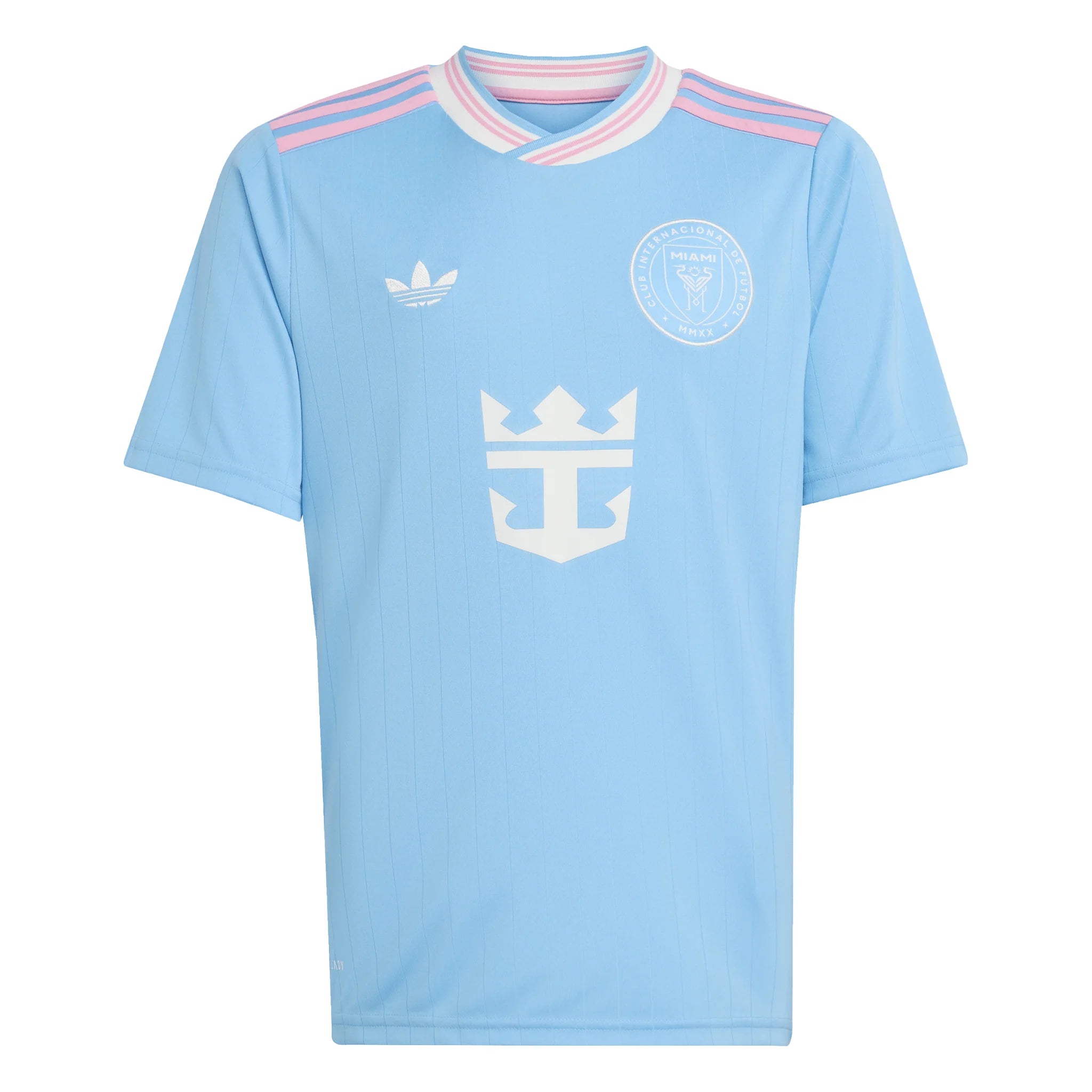 adidas Inter Miami CF 25 26 Third Youth Soccer Jersey Light Blue