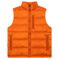 Sherman Convertible Puffer Vest Burnt Orange