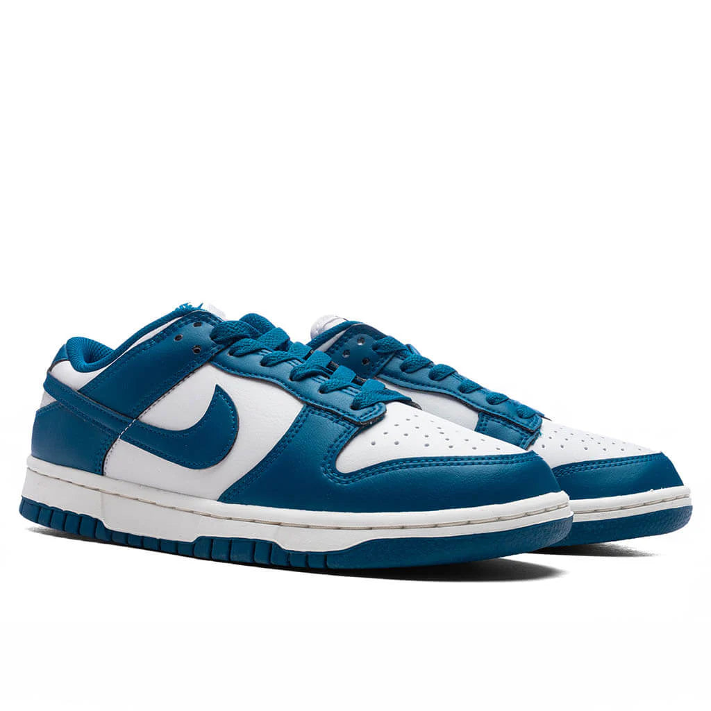 Womens Dunk Low Green Abyss Platinum Tint