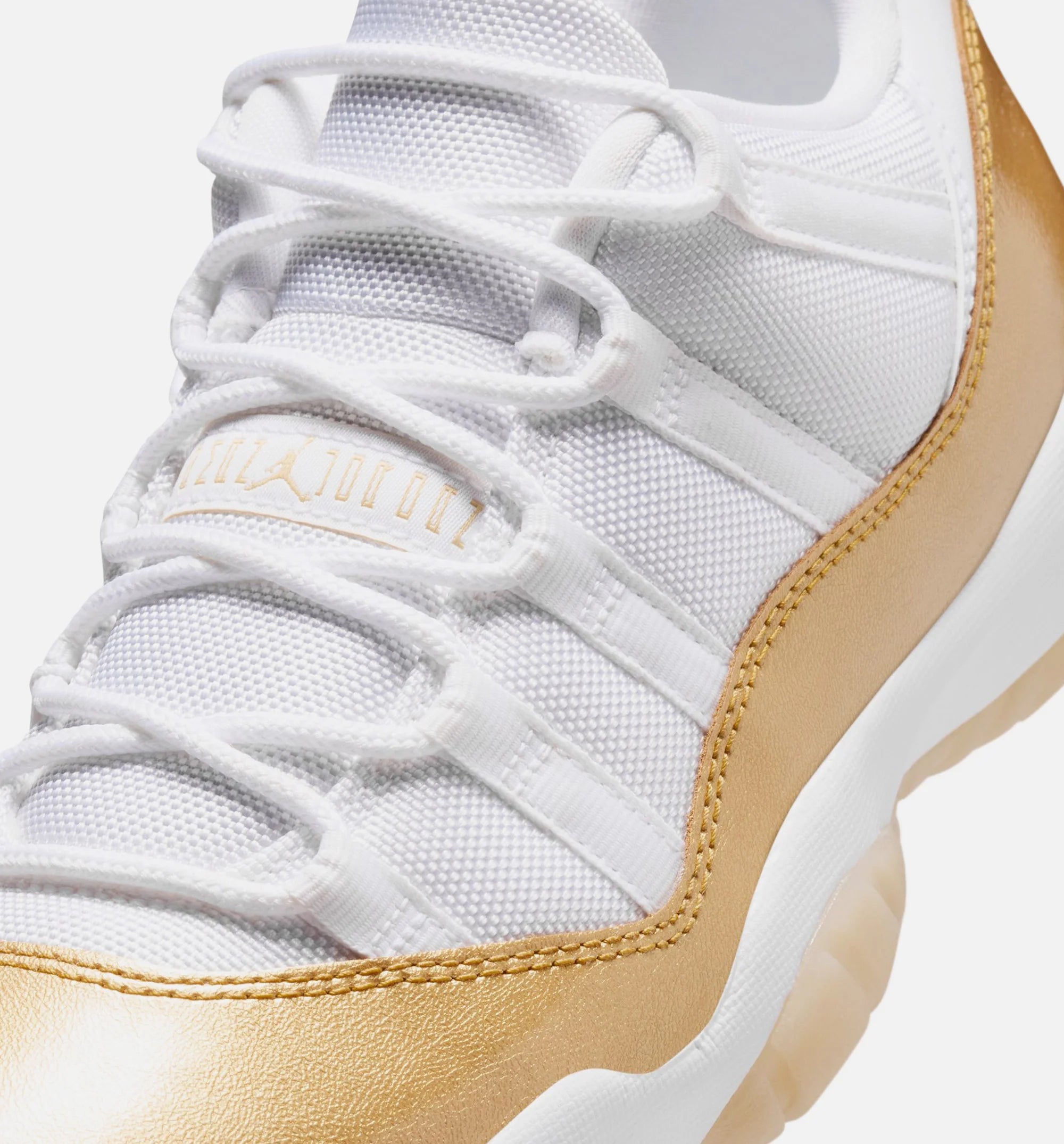 Air Jordan 11 Retro Low Mothers Day Womens Lifestyle Shoe White Metallic Gold Team Gold Free Shipping