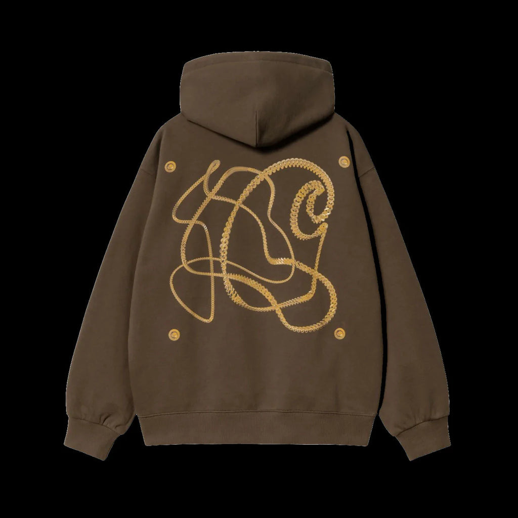 Carhartt WIP Charm Link Sweatshirt Liberica Gold
