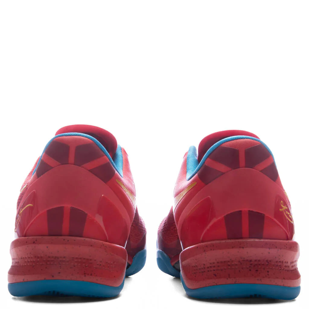 Kobe 8 Protro Year of the Horse Light Crimson Bright Citron Vivid Blue
