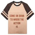 Action S S Raglan Khaki Black