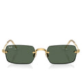 Ray Ban x AAP Rocky Rimless Pillow Arista Dark Green