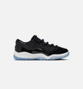 Air Jordan 11 Retro Low Black and Varsity Royal Preschool Lifestyle Shoe Black Varsity Royal White