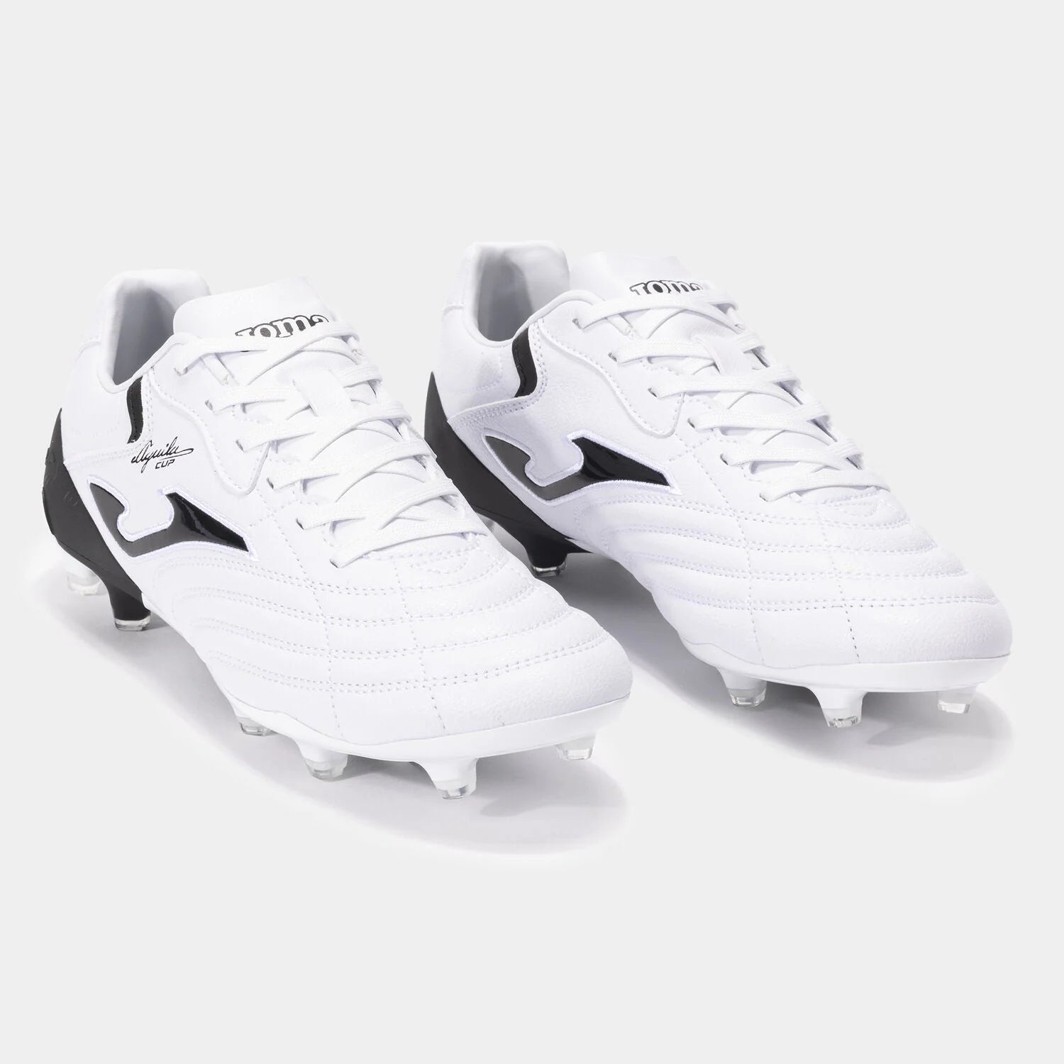 Joma Aguila Cup 24 FG Firm Ground Soccer Cleats White Black