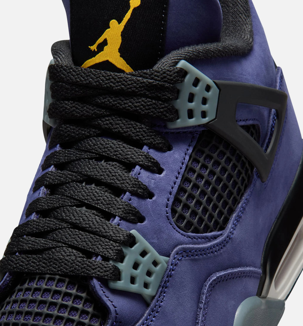 Air Jordan 4 Retro Imperial Purple Mens Lifestyle Shoe Imperial Purple Multicolor Multicolor Limit One Per Customer