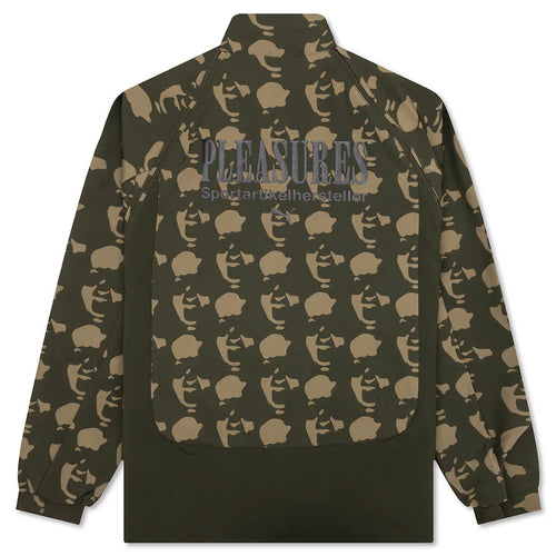 Puma x Pleasures Zip Off Jacket Chocolate Chip