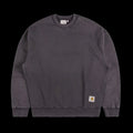 Carhartt WIP Hudson Sweatshirt Black Chalk Wash