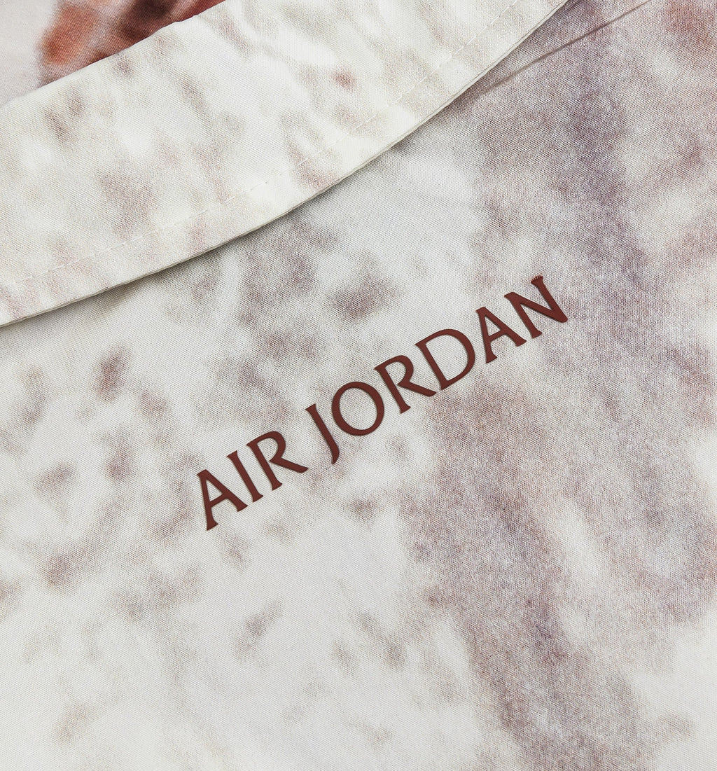 Air Jordan Camp Mens Short Sleeve Shirt Sail
