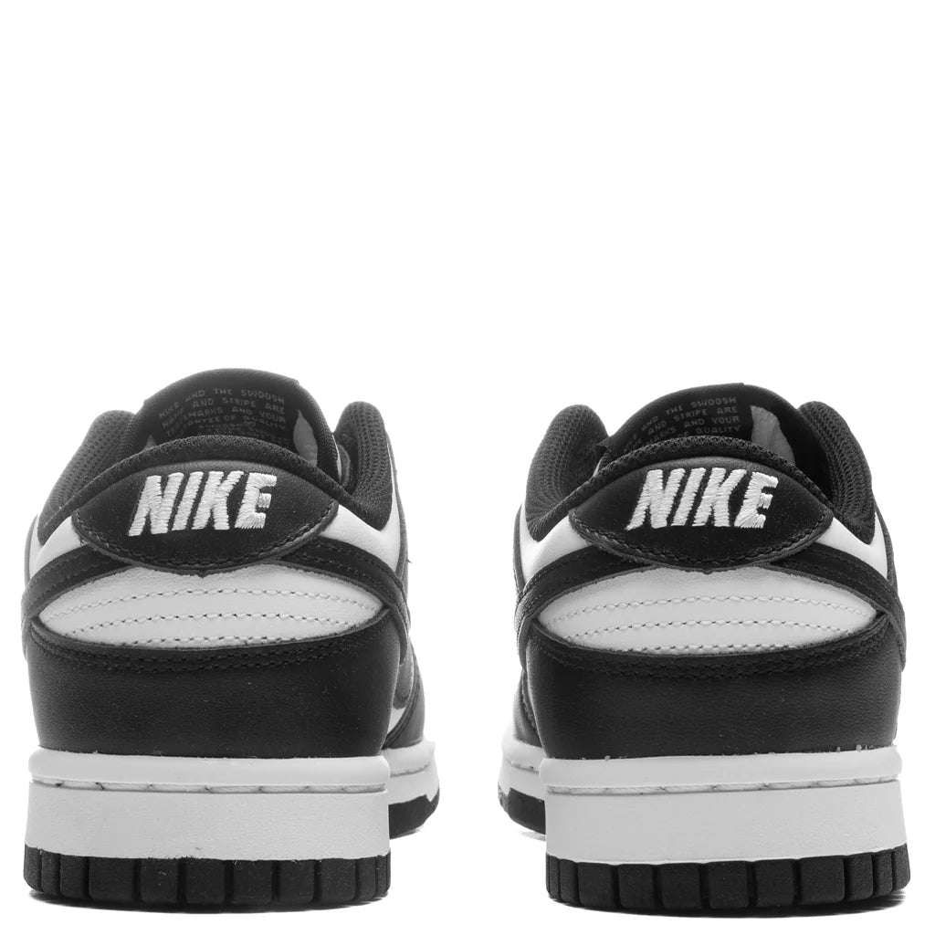 Womens Dunk Low Panda White Black