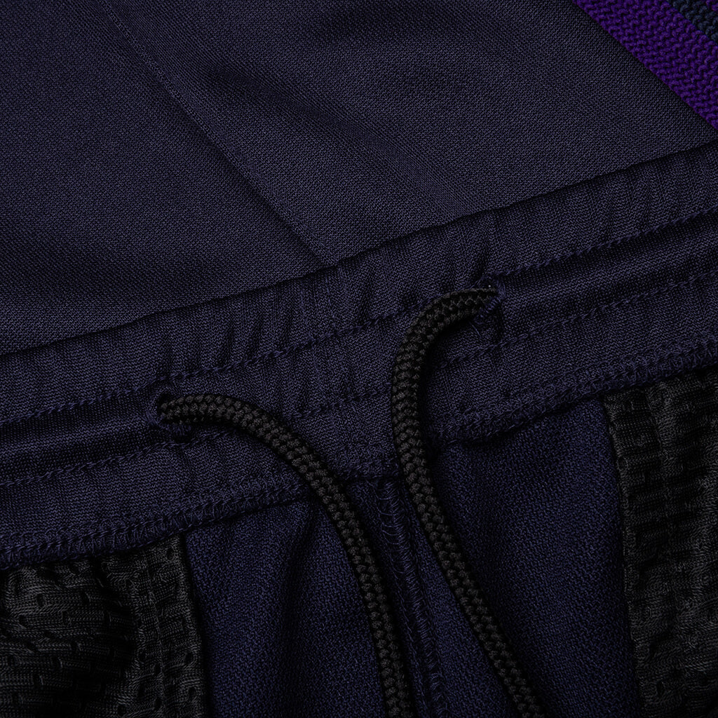 Narrow Track Pant Poly Smooth Navy