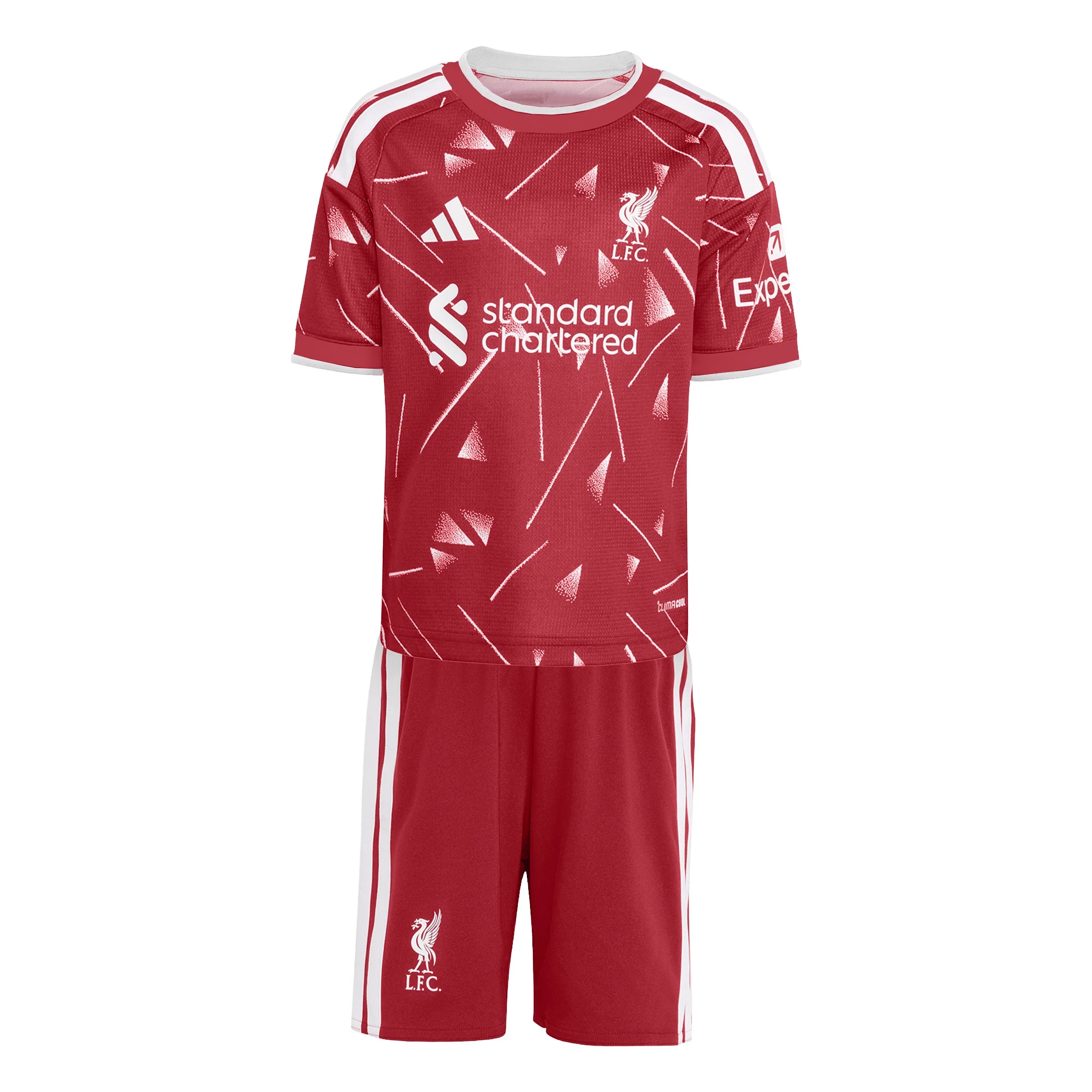 adidas Liverpool FC Home Soccer Mini Kids Set 26 27 Red