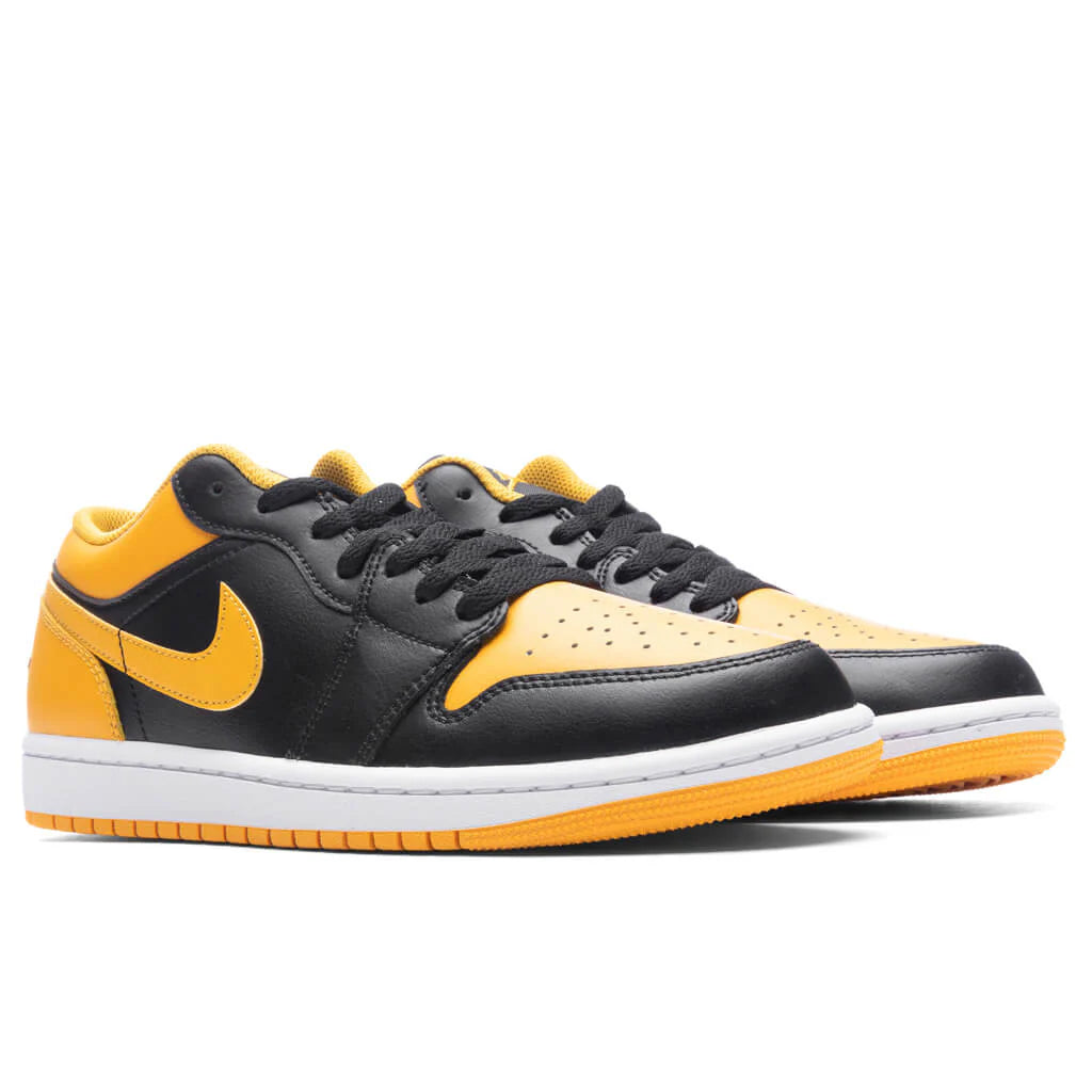 Air Jordan 1 Low Black Yellow Ochre White