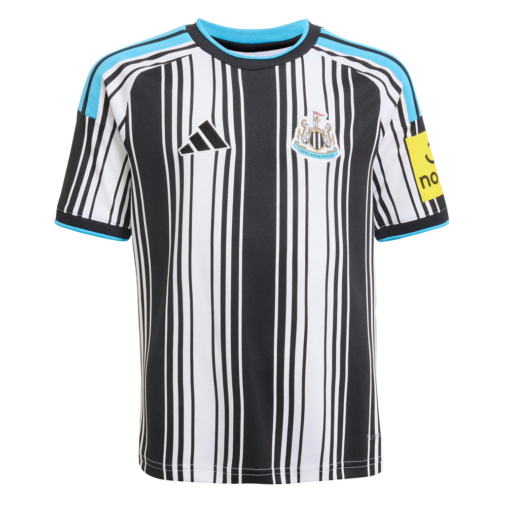 adidas Newcastle United FC Home Youth Soccer Jersey 26 27 White Black