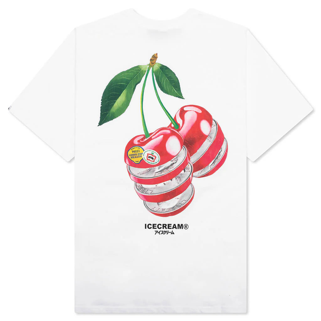 Quarters S S Tee White
