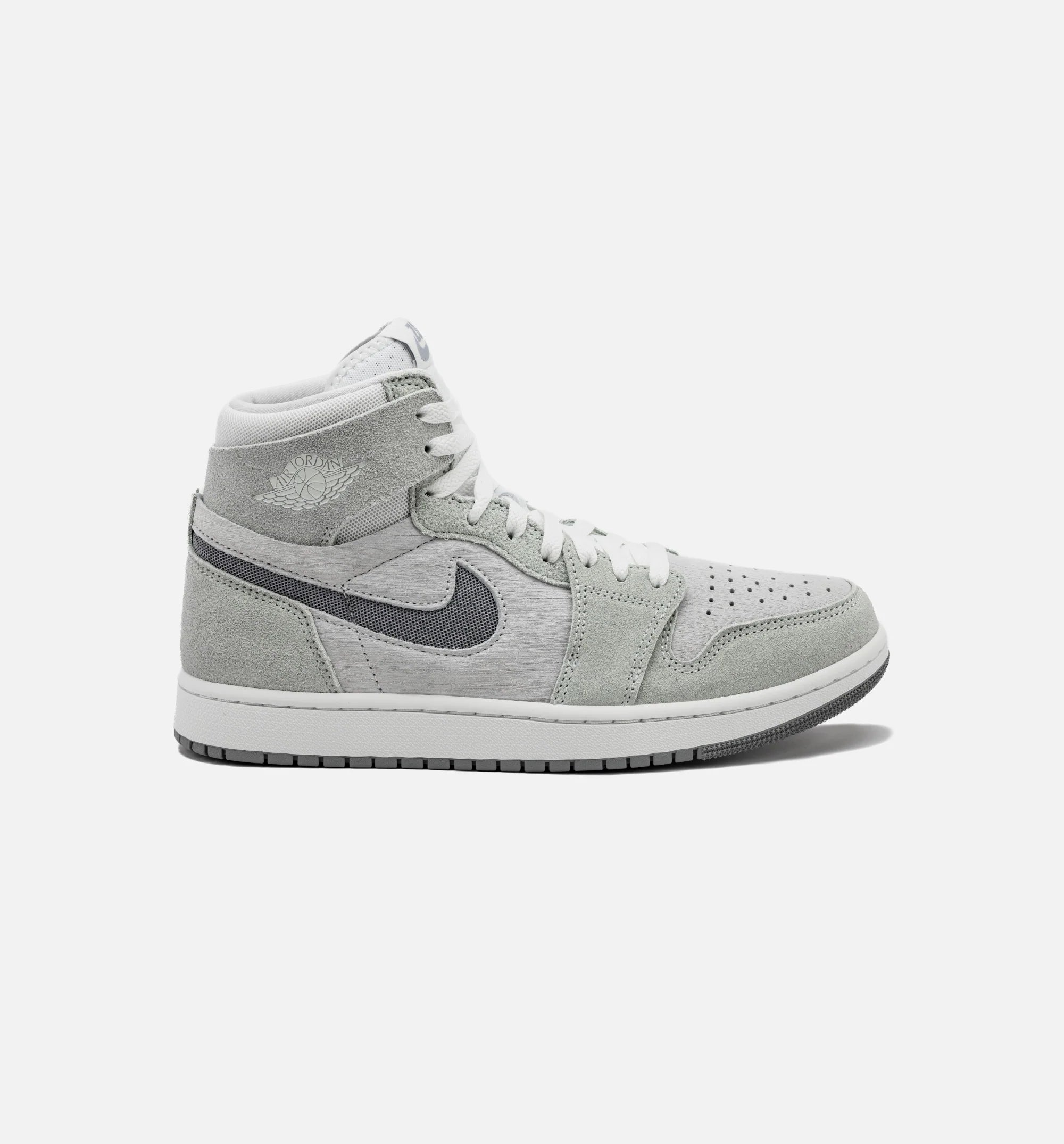 Air Jordan 1 Zoom CMFT 2 Particle Grey Mens Lifestyle Shoe Grey