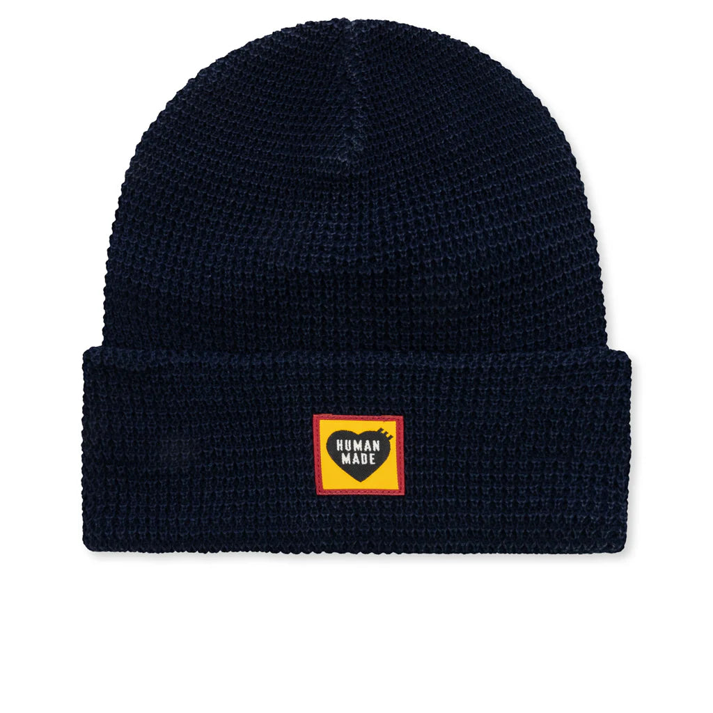 Waffle Beanie Navy